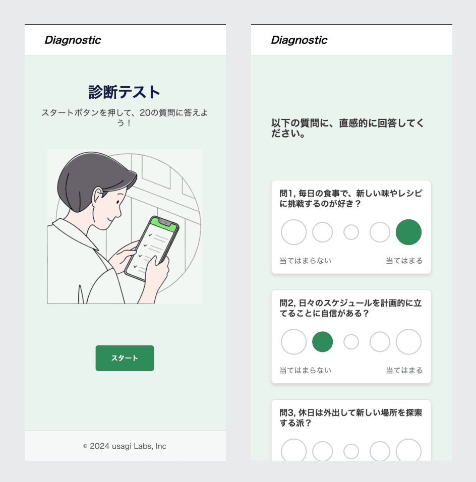 診断コンテンツ
